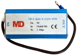 TD/5-RJ45-8-CAT6-POE
